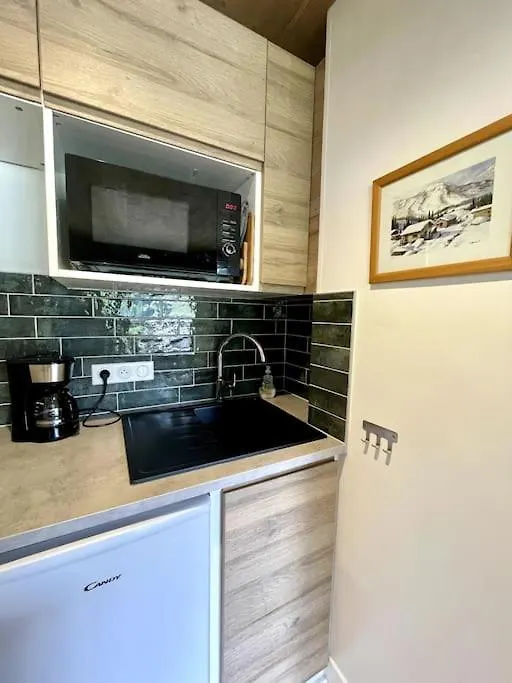 Studio 4 P Avec Terrasse Proche Remontee Mecanique La Plagne Apartmán