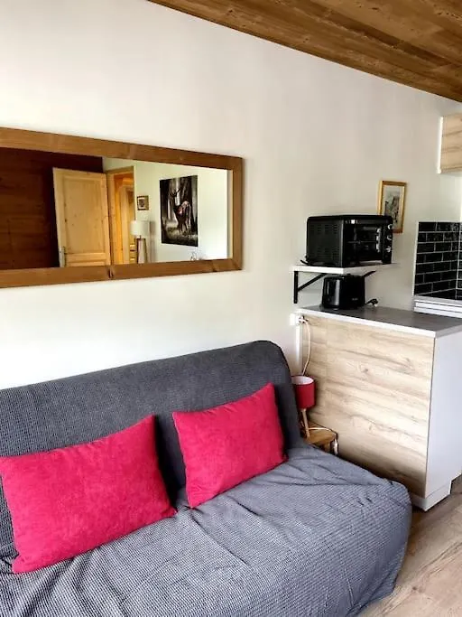 Studio 4 P Avec Terrasse Proche Remontee Mecanique La Plagne Francie